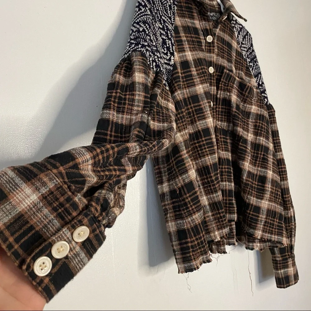 Free People Fireside Nights Buttondown - Picture 7 of 10